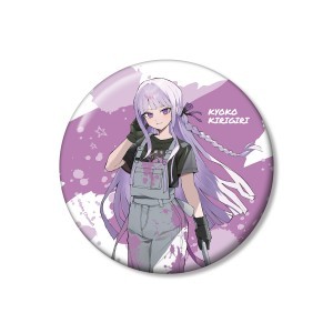 ダンガンロンパシリーズ さくしゃ2さんイラスト 霧切響子ペイントスタイルver. 100mm缶バッジ