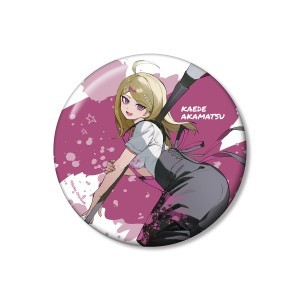 ダンガンロンパシリーズ さくしゃ2さんイラスト 赤松楓ペイントスタイルver. 100mm缶バッジ