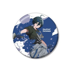 ダンガンロンパシリーズ さくしゃ2さんイラスト 最原終一ペイントスタイルver. 100mm缶バッジ