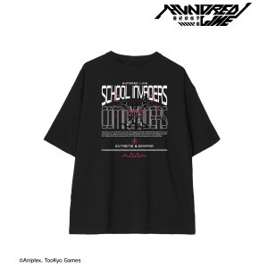 HUNDRED LINE -最終防衛学園-BIGシルエットTシャツ侵校生ユニセックス(サイズ/S)