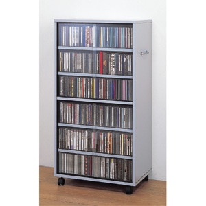 (ファミ通カード専用)CD・ビデオ収納 ワイド型組立式