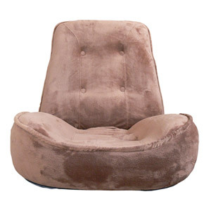 低反発バケット座椅子 シフォンブラウン