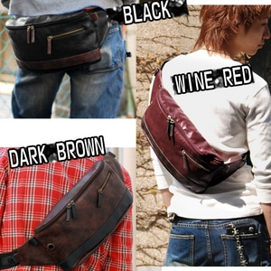 (ファミ通カード専用)アイレット付きボディーバッグ LUDAS BARREL(ルーダス・バレル)ブラック