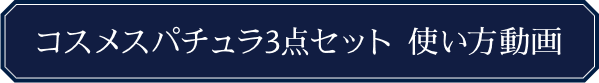 コスメスパチュラ3点セット 使い方動画