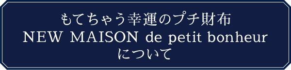 もてちゃう幸運のプチ財布 NEW MAISON de petit bonheurについて