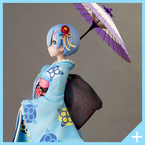 Kadokawa公式ショップ Re ゼロから始める異世界生活 レム 浮世絵 等身大 フィギュア カドカワストア オリジナル特典 本 関連グッズ Blu Ray Dvd Cd