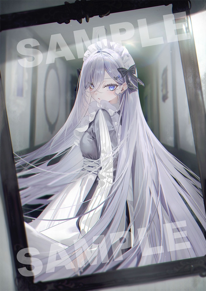 原作イラスト・ねこめたる描き下ろしA3クリアポスター