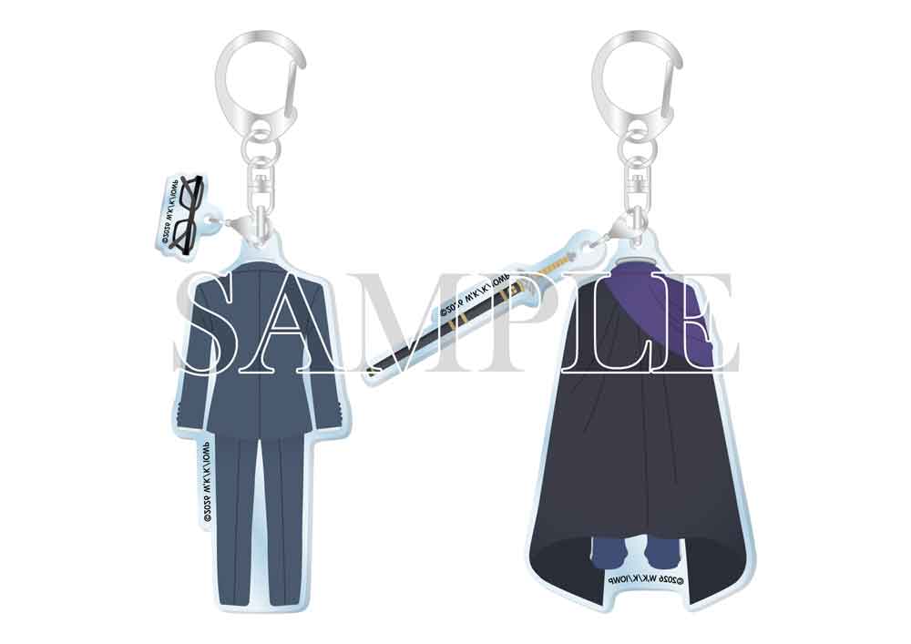 いせしゃち衣装アクリルチャーム2個セット（誠一郎＆アレシュ）