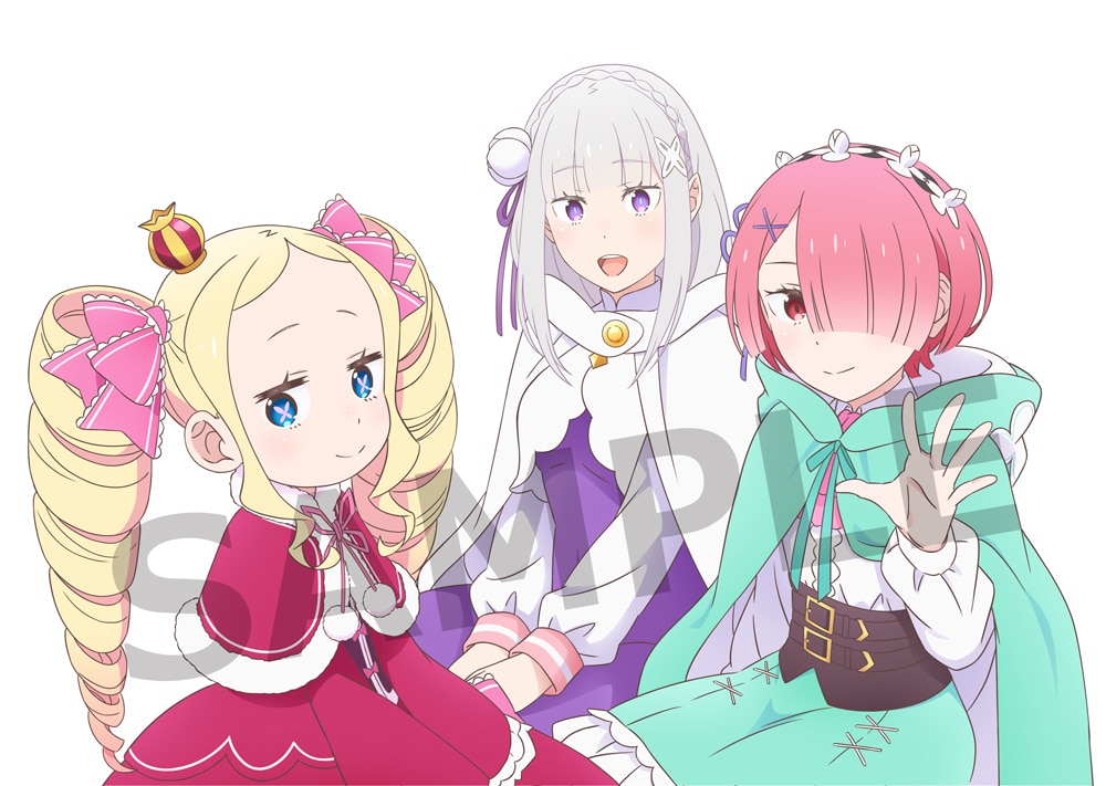 アニメ描き下ろしA3クリアポスター