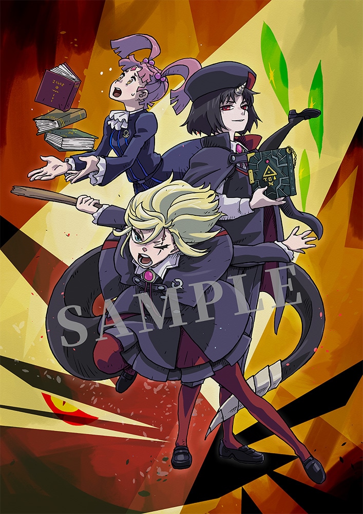 原作・岩原裕二描き下ろしイラスト使用A3クリアポスター