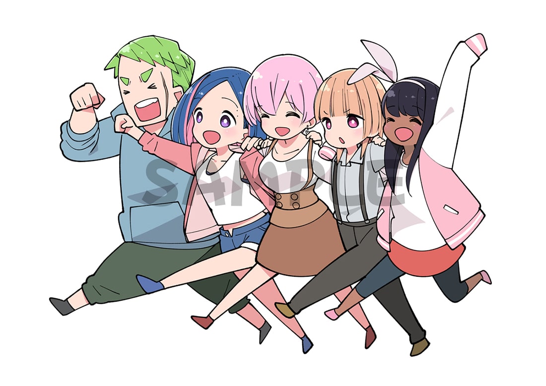 原作:カツヲ描き下ろし クリアポーチ