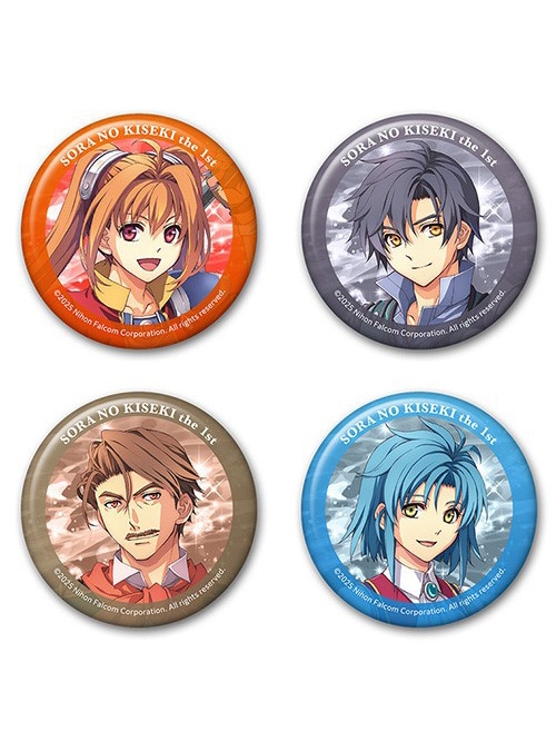 英雄伝説 空の軌跡　エステル　軌跡シリーズ　15周年記念　TR缶バッジ ファルコム電撃ストア | カドスト | KADOKAWA公式オンラインショップ