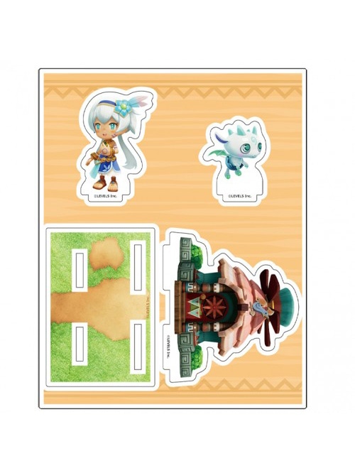 『ファンタジーライフi グルグルの竜と時をぬすむ少女』 オリジナルアクリルジオラマ アンおばちゃんの家 (グルム＆レム)