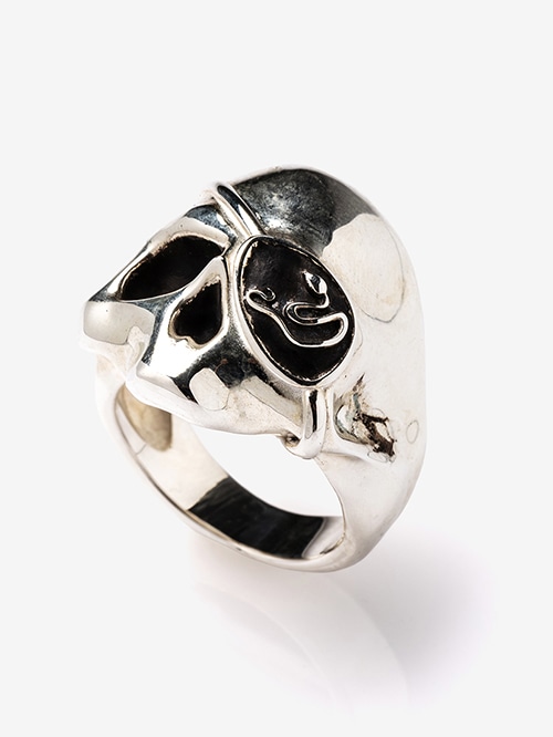 【龍が如く】OX JEWELRy Limited Silver Skull Ring for GORO MAJIMA シルバー　3号