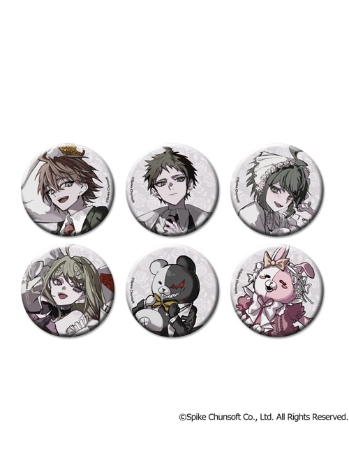 ダンガンロンパシリーズ 15周年記念イラスト トレーディング缶バッジ コンプリートセット