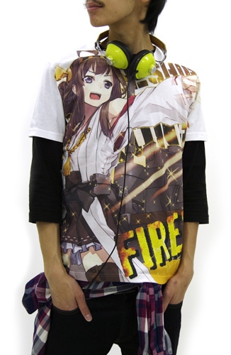金剛フルグラフィックTシャツ艦隊これくしょん～艦これ～ WHITE-M