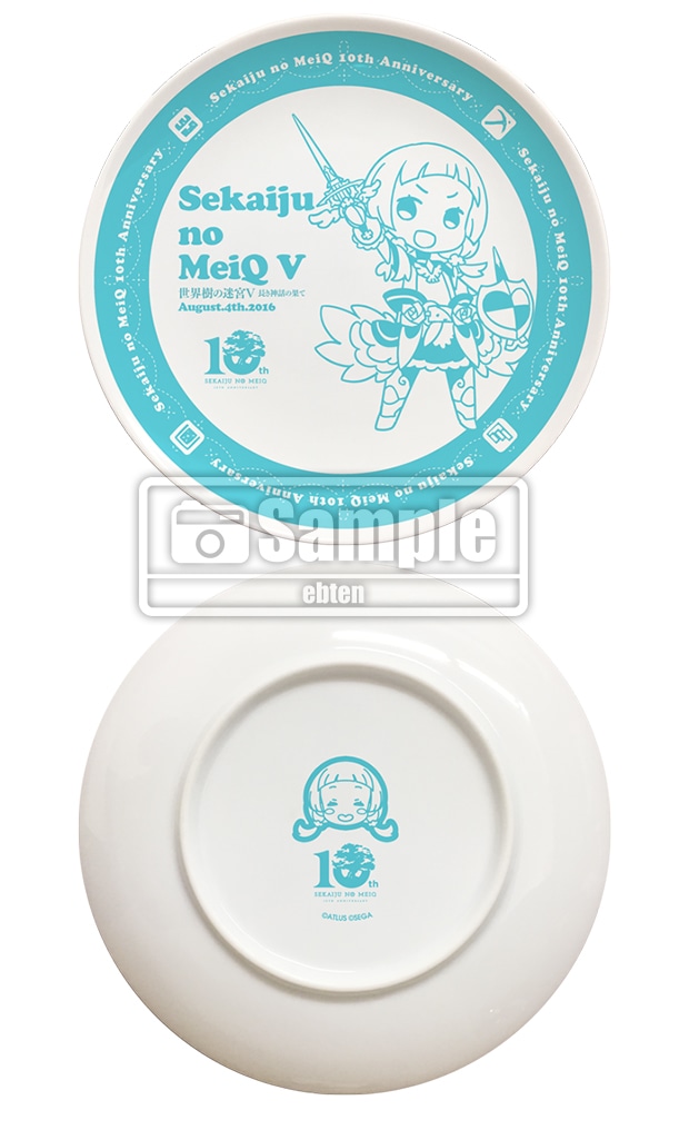 世界樹の迷宮 10th Anniversary ミニプレート SQ5 フェンサー