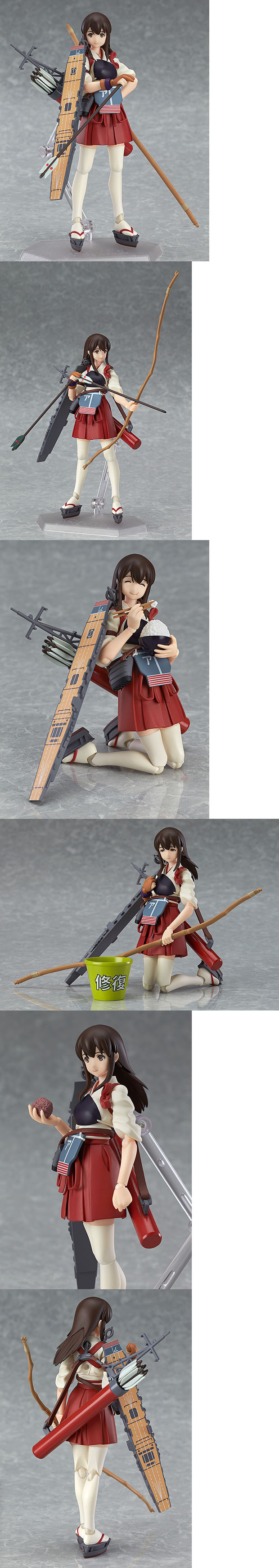 figma キャスター レビュー】 マックスファクトリー figma 222 赤城 [艦隊これく