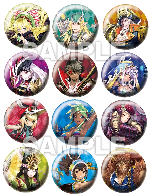 エスター　缶バッジ　12個セット ワンダーランドウォーズ』缶バッジver.4: グッズ・文具