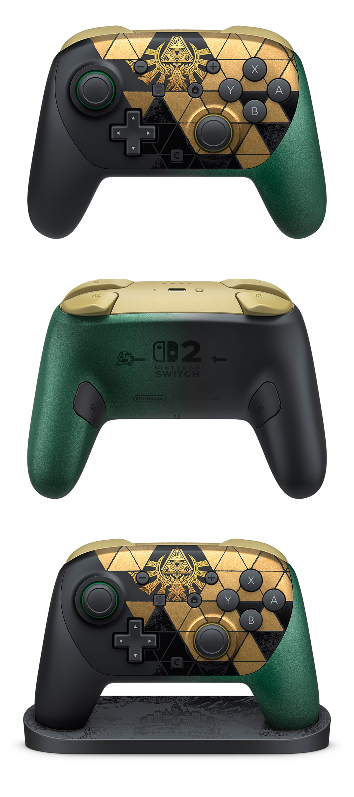 Nintendo Switch 2 Proコントローラー ゼルダの伝説 40周年
