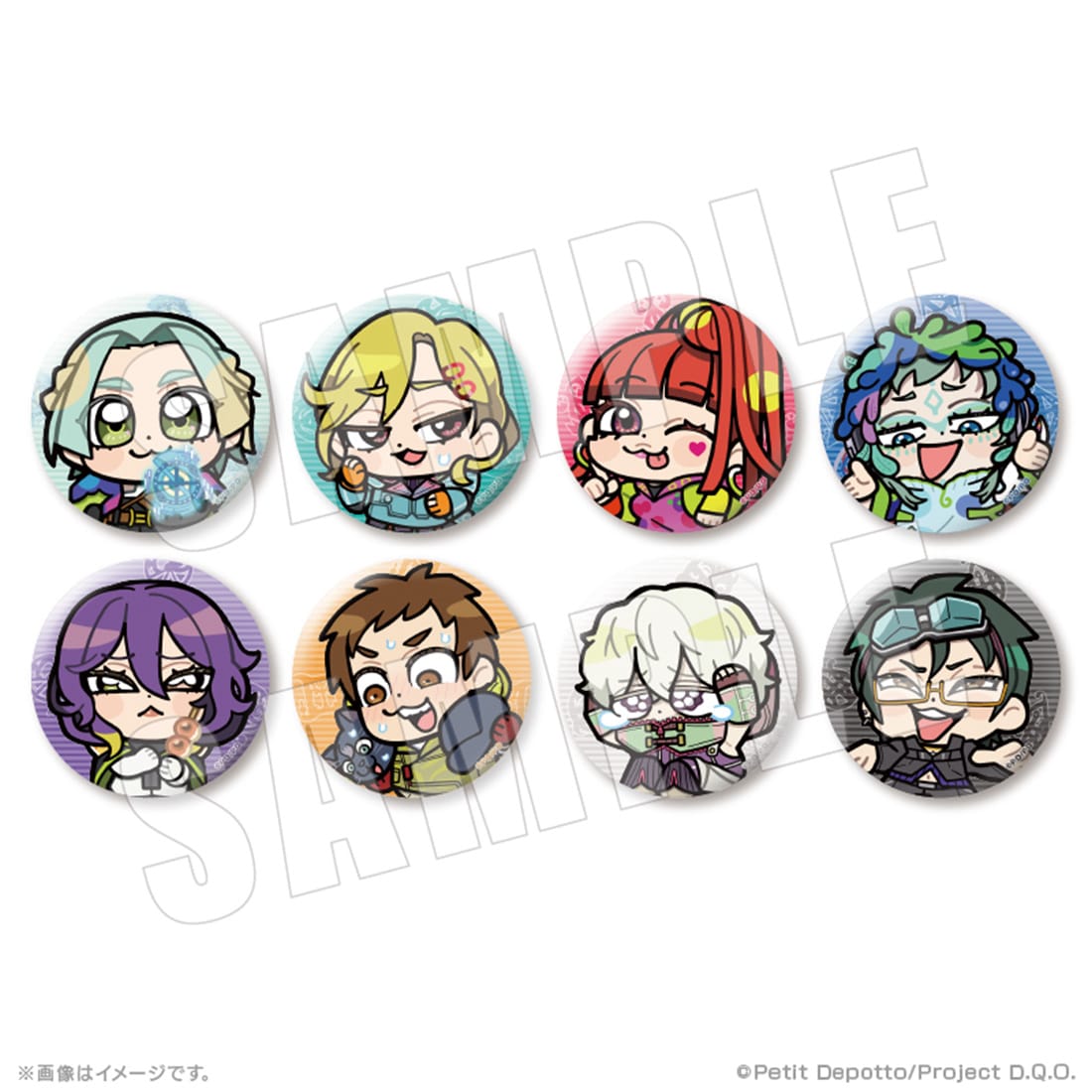 アニメ グノーシア×ぶくぶ カンバッジ【単品】(単品): グッズ・文具