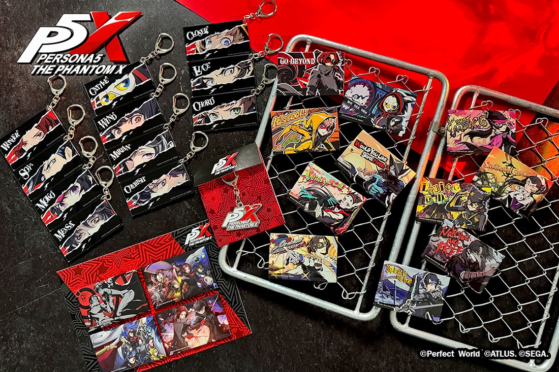 P5X 1周年記念イラスト 缶バッジ（BOX）(BOX): グッズ・文具