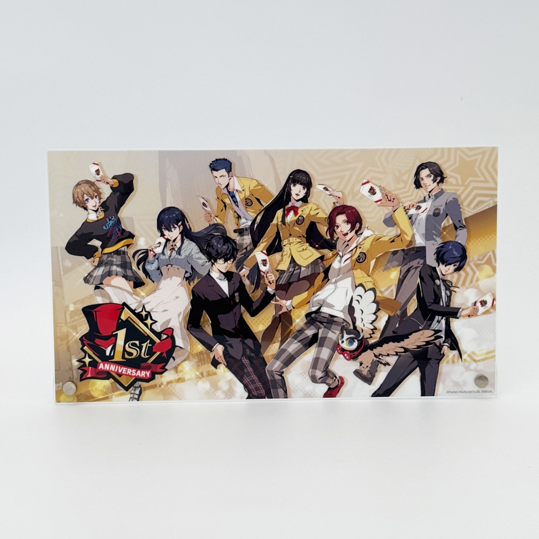 P5X 1周年記念イラスト アクリルプレート: グッズ・文具 | カドスト