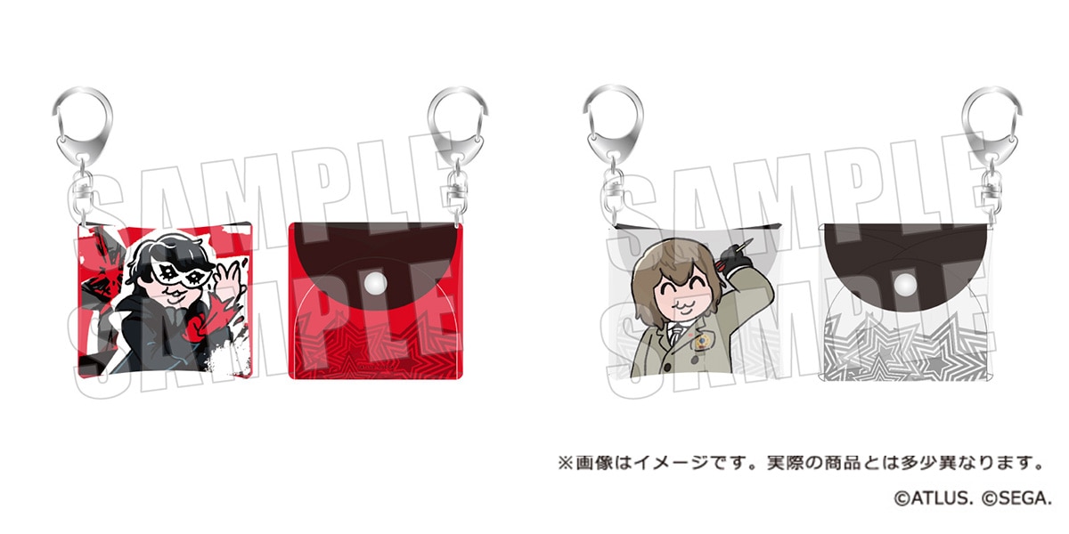 ペルソナ5 ザ・ロイヤル×可哀想に！ マルチクリアケース 01.ジョーカー