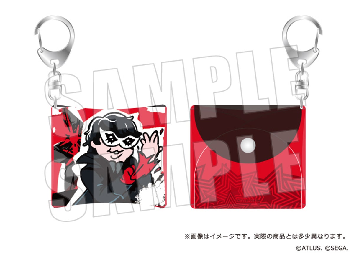 ペルソナ5 ザ・ロイヤル×可哀想に！ マルチクリアケース 01.ジョーカー