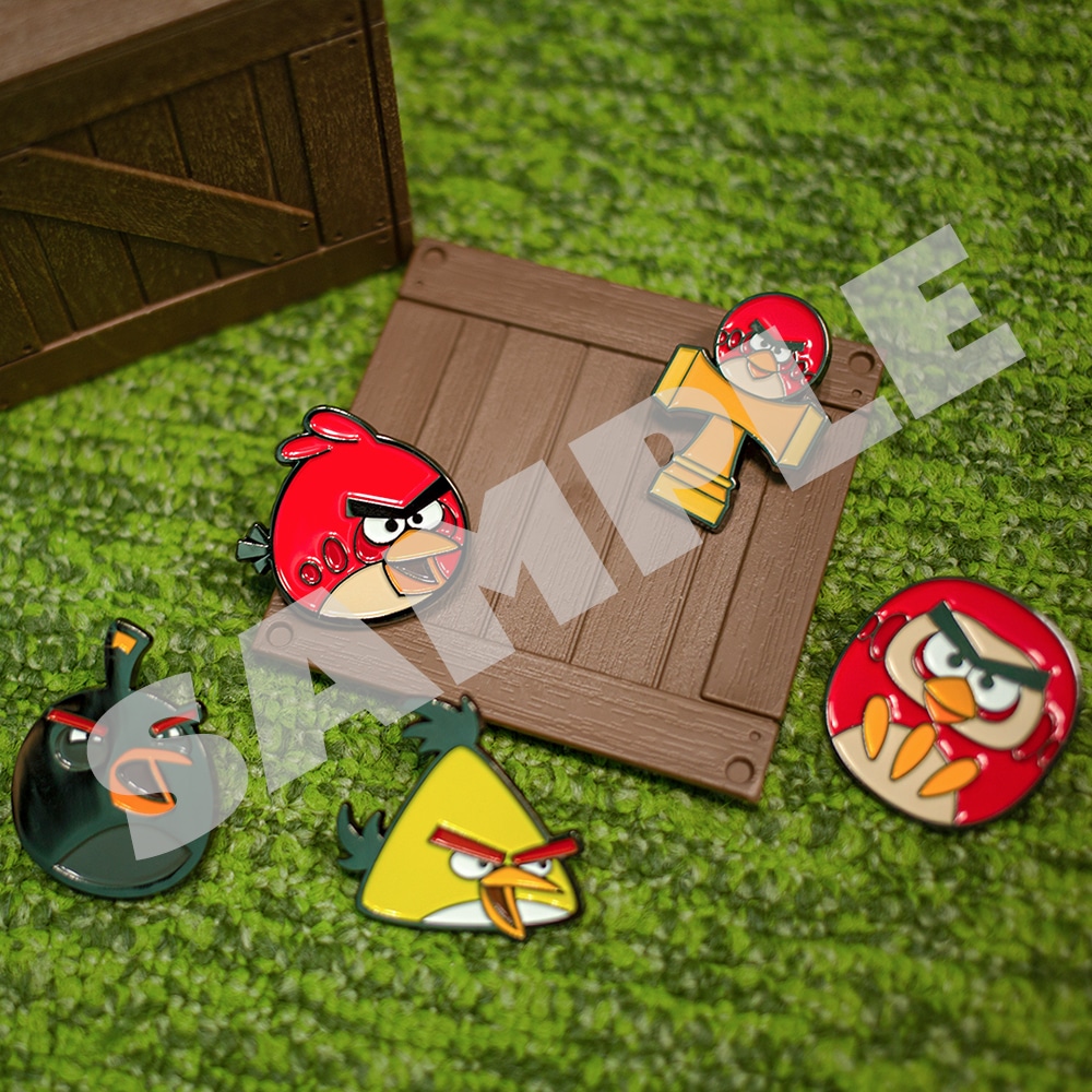 Angry Birds』 ピンバッジ ボム(ボム): グッズ・文具 | カドスト
