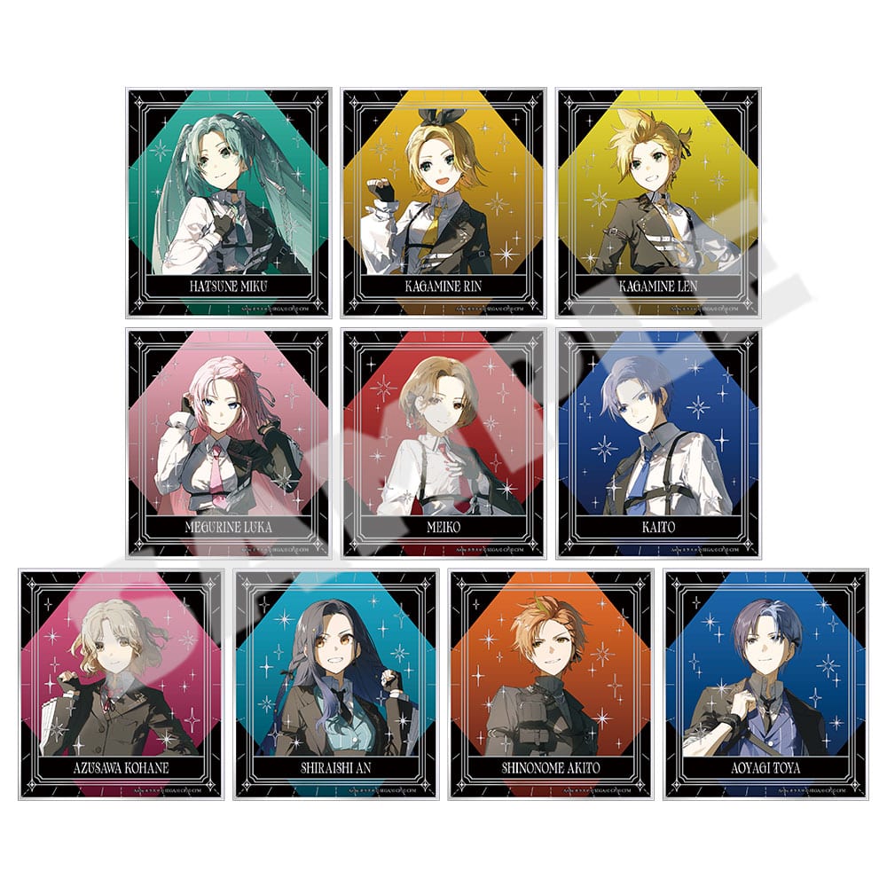 プロジェクトセカイ 6th Anniversary 感謝祭』箔押しミニ色紙